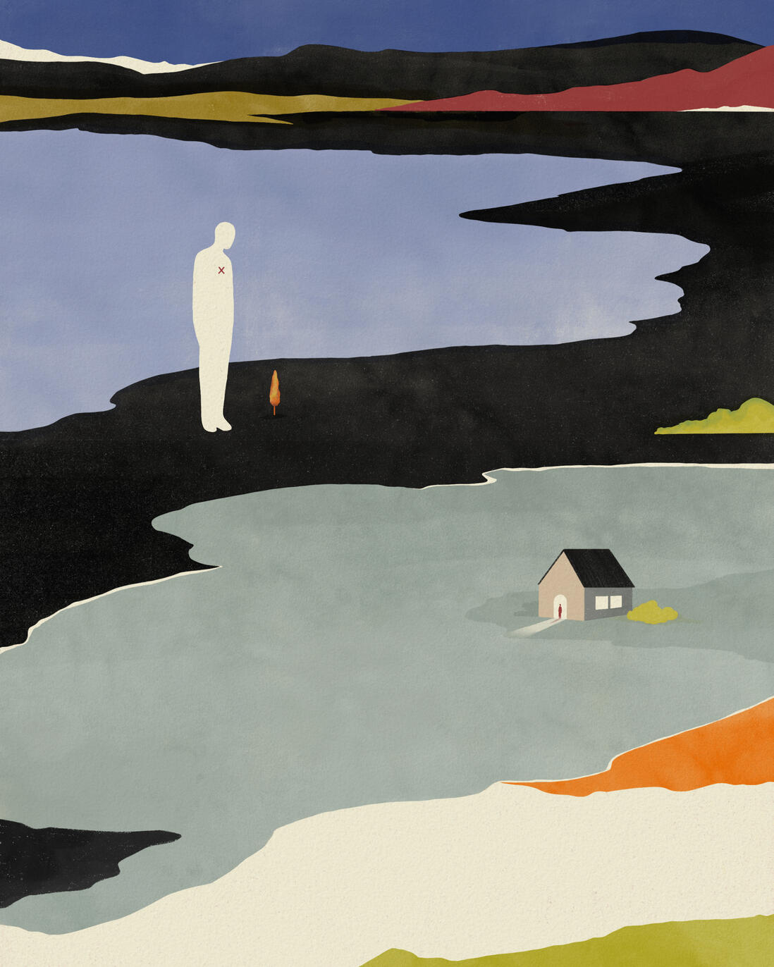 the feeling of not belonging